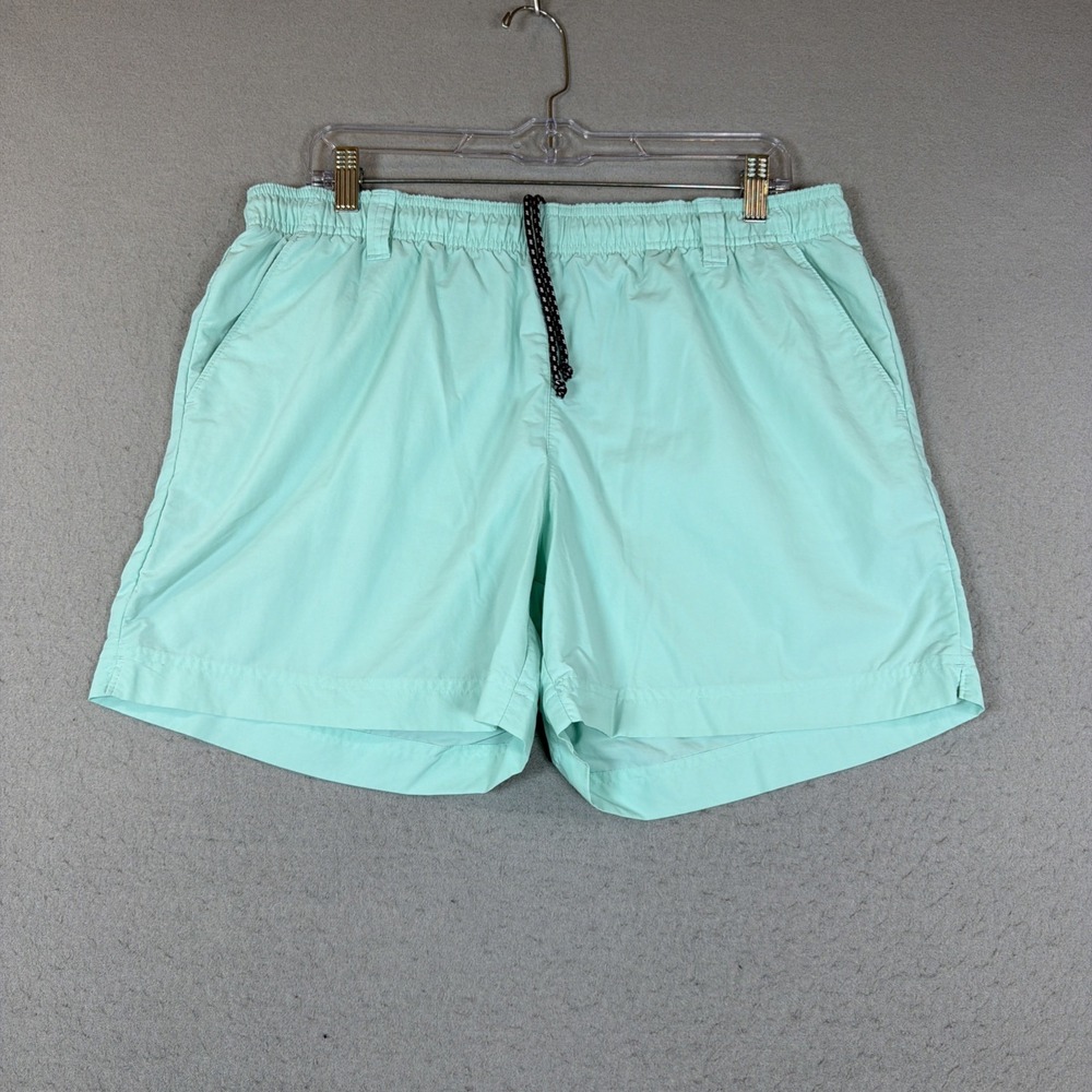 Columbia PFG Trekking Shorts Athletic Aqua Hiking Camping Womens Size Large